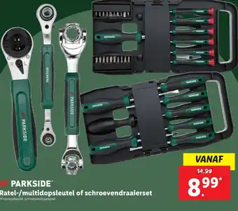 Lidl Ratel-/multidopsleutel of schroevendraaierset aanbieding