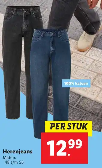 Lidl Herenjeans aanbieding