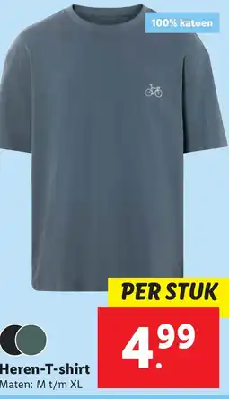 Lidl Heren-T-shirt aanbieding