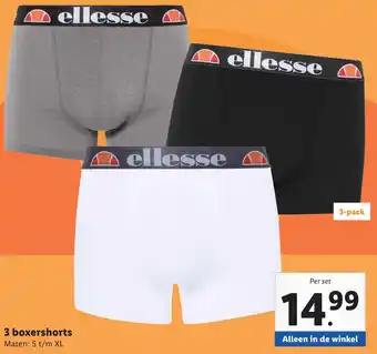 Lidl 3 boxershorts aanbieding