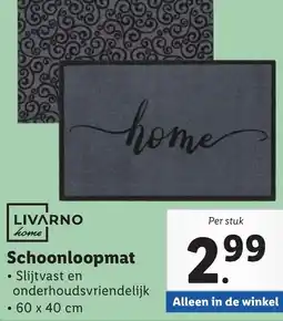 Lidl Schoonloopmat aanbieding