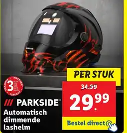 Lidl Automatisch dimmende lashelm aanbieding