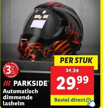 Lidl Automatisch dimmende lashelm aanbieding