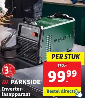 Lidl Inverter lasapparaat aanbieding