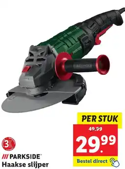 Lidl Haakse slijper aanbieding