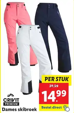 Lidl Dames skibroek aanbieding