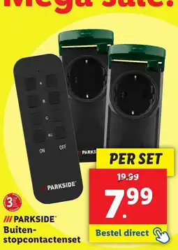 Lidl Buiten stopcontactenset aanbieding