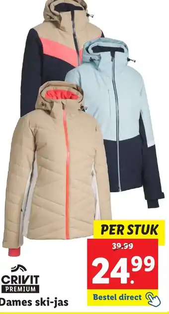 Lidl Dames ski jas aanbieding