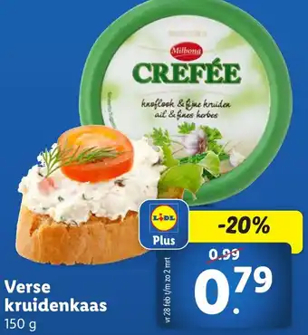 Lidl Kruidenkaas aanbieding