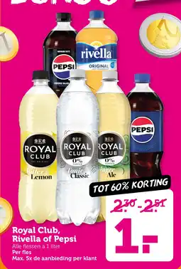 Coop Royal Club, Rivella of Pepsi aanbieding