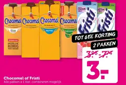 Coop Chocomel of Fristi aanbieding