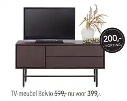 Pronto wonen TV-meubel Belvio aanbieding