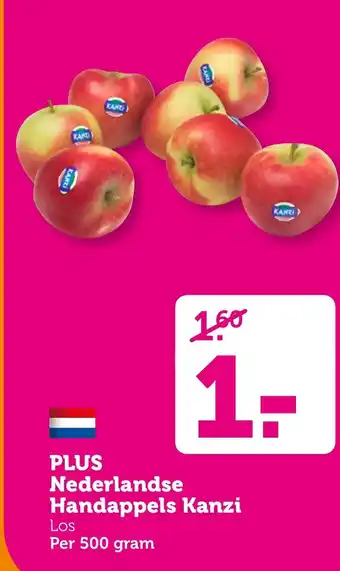 Coop PLUS Nederlandse Handappels Kanzi aanbieding