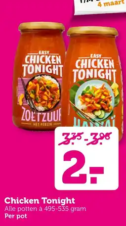 Coop Chicken Tonight aanbieding