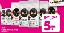 Coop Alle Café Nova Koffie aanbieding