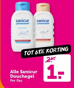 Coop Alle Sanicur Douchegel aanbieding