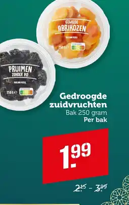 Coop Gedroogde zuidvruchten aanbieding