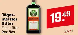 Coop Jäger meister Bitter aanbieding