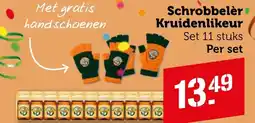 Coop Schrobbelèr Kruidenlikeur aanbieding