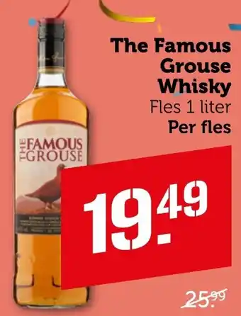 Coop The Famous Grouse Whisky aanbieding