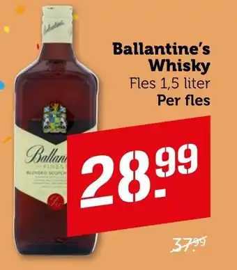 Coop Ballantine's Whisky aanbieding