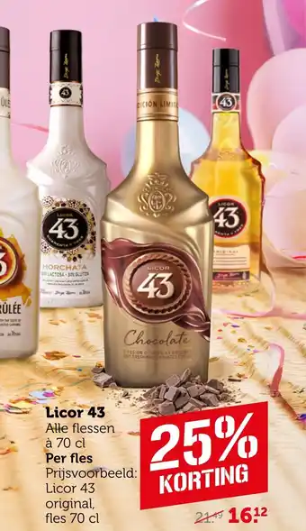 Coop Licor 43 aanbieding