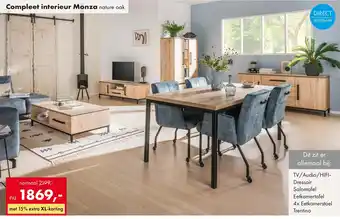 Woonsquare Compleet interieur Monza aanbieding