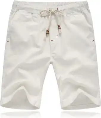 Amazon JustSun Herenshorts met zak, ademend, licht aanbieding