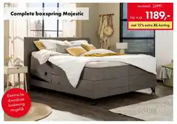 Woonsquare Complete boxspring Majestic aanbieding