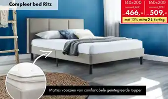 Woonsquare Compleet bed Ritz aanbieding