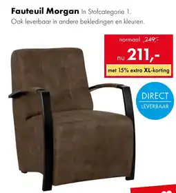 Woonsquare Fauteuil Morgan aanbieding