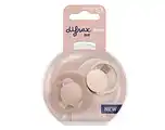 De Online Drogist Difrax LOVI Prime Pacifier 0-6 Months - Nude/Blush aanbieding