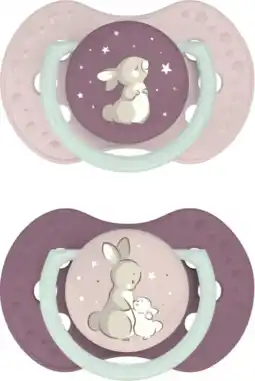 De Online Drogist Difrax LOVI Dynamic Pacifier 3-6 Months - Girl aanbieding