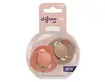 De Online Drogist Difrax LOVI Prime Pacifier 18+ Months - Granola/Orange aanbieding