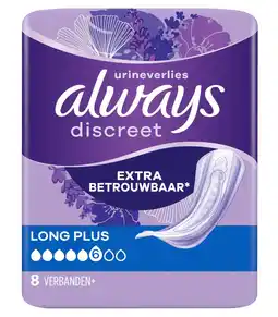 De Online Drogist Always Discreet Long Plus aanbieding