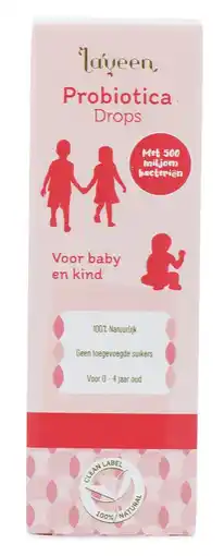 De Online Drogist Laveen Probiotica Drops Baby & Kind aanbieding