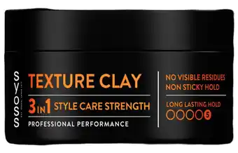 De Online Drogist Syoss Texture Clay Matt Finish aanbieding