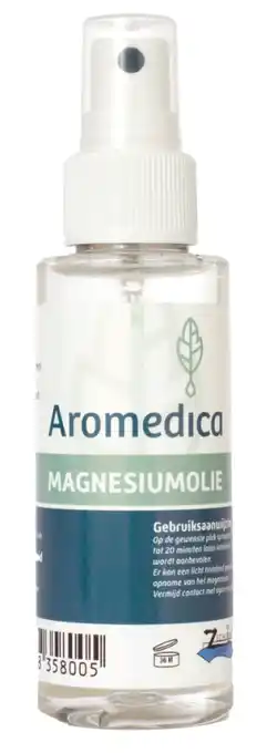 De Online Drogist Aromedica Magnesiumolie Spray aanbieding