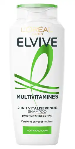 De Online Drogist Elvive Shampoo Multivitamines 2in1 aanbieding