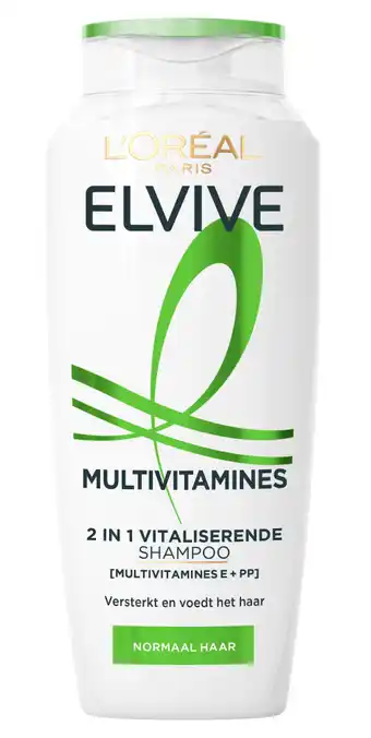 De Online Drogist Elvive Shampoo Multivitamines 2in1 aanbieding