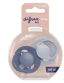 De Online Drogist Difrax LOVI Prime Pacifier 0-6 Months - Blue aanbieding