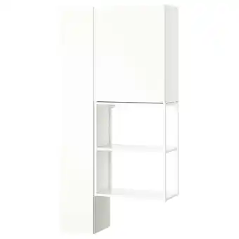 IKEA Enhet Opbergcombinatie, wit, 90x32x180 cm aanbieding