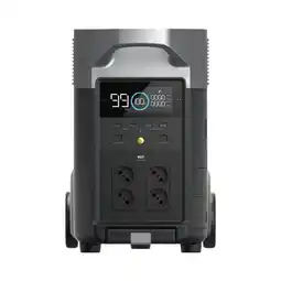 ANWB Ecoflow Portable Power Station Delta Pro Zwart aanbieding