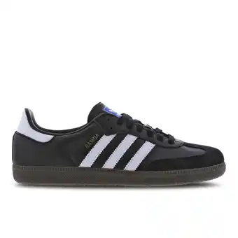 Foot Locker Adidas Samba Dames Schoenen - Zwart - Maat: 38 - Leer - Foot Locker aanbieding