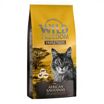 Zooplus 6,5kg Afrikaanse Savanne Wild Freedom Kattenvoer aanbieding