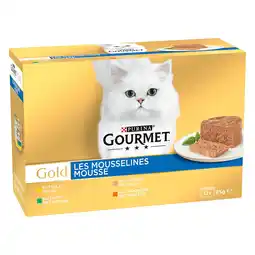 Zooplus 96x85g Konijn/Kip/Zalm/Nieren Gourmet Gold Kattenvoer aanbieding