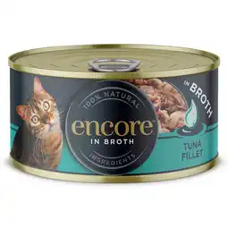 Zooplus 16x 70g Encore Blik Tonijnfilet Kattenvoer Nat aanbieding