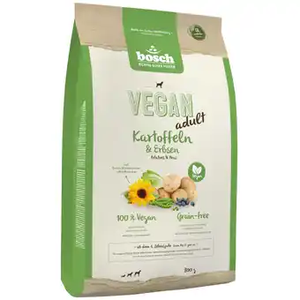 Zooplus 800g bosch HPC Adult Vegan, Aardappel & Erwt droog hondenvoer aanbieding