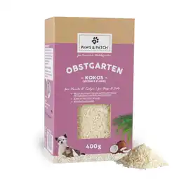 Zooplus 400g PAWS PATCH Orchard kokosnootvlokken voedingssupplement hond aanbieding