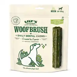 Zooplus 7x47g Lily's Kitchen Woofbrush Dental Sticks voor grote honden aanbieding